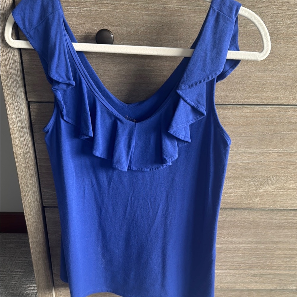 Lilly Pulitzer Alessa Top blue XS
